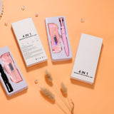 4-in-1-Multifunktionsset aus Eyeliner/Lipliner/Augenbrauenstift/Highlighter