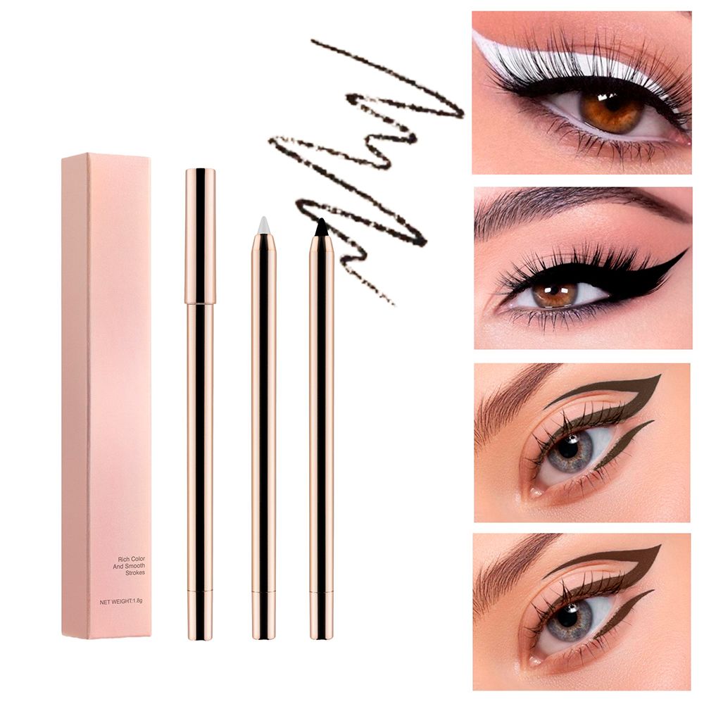 4 Colors Rose Gold Eyeliner (Sharp Pencil)