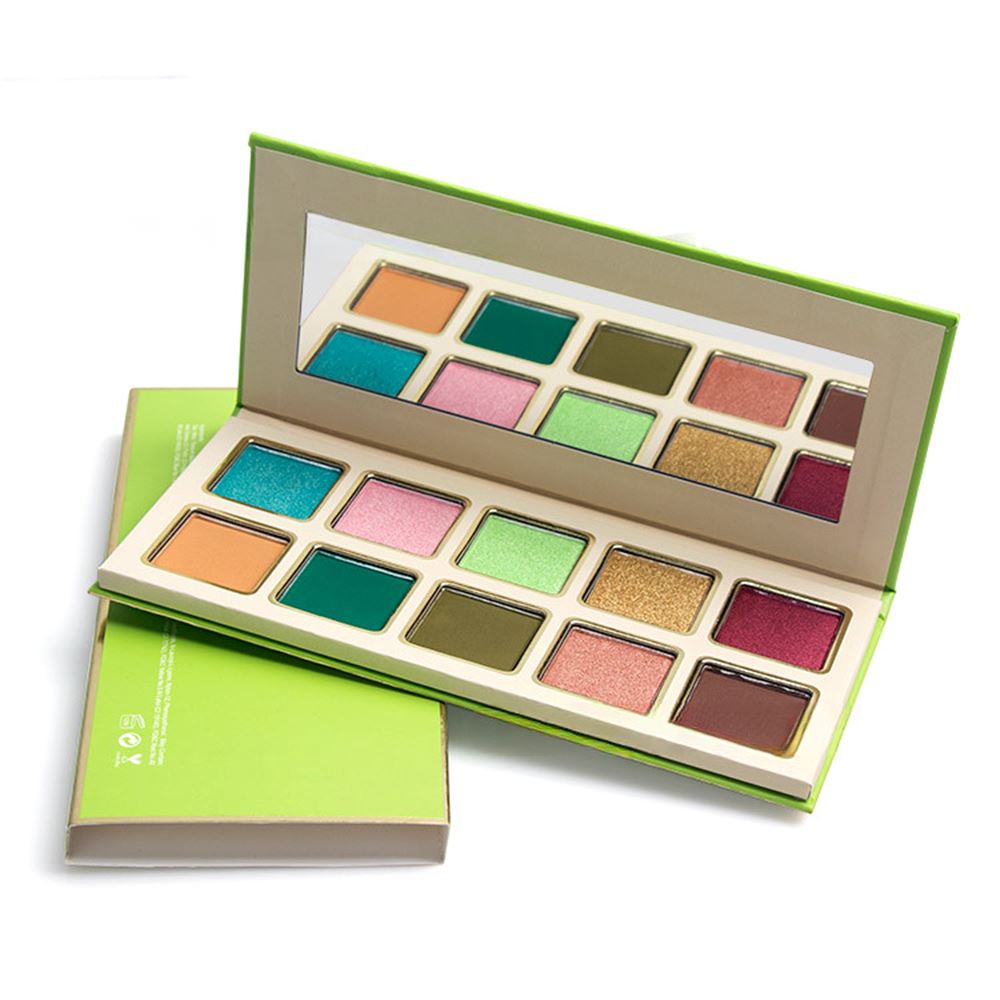 Lidschattenpalette mit 10 Farben