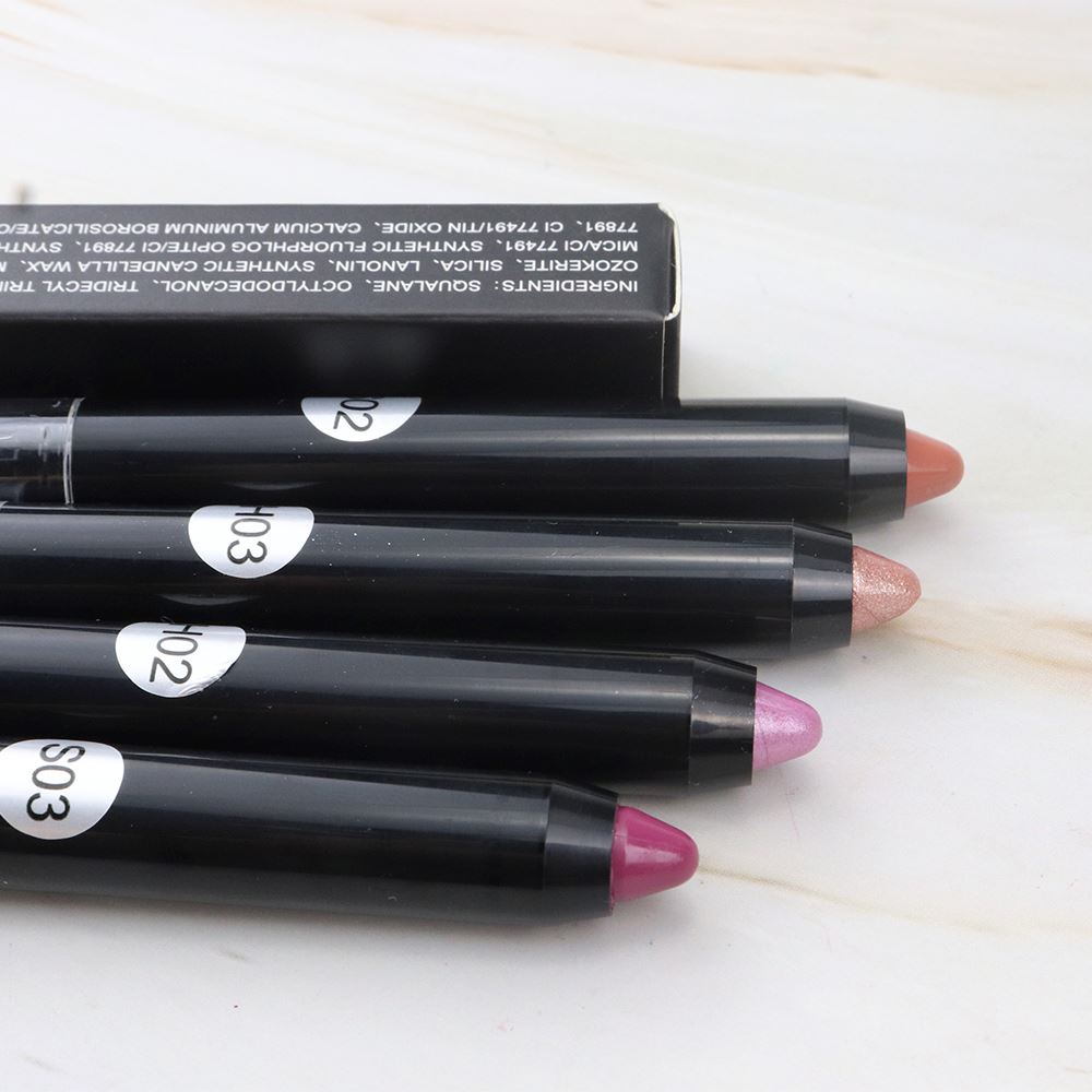 Bolígrafo resaltador/colorete de doble punta de 8 colores