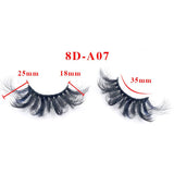 25mm fried hair colorful fluffy exaggerated imitation mink false eyelashes