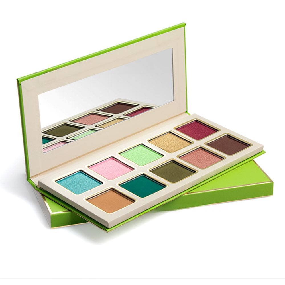 Lidschattenpalette mit 10 Farben