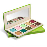Lidschattenpalette mit 10 Farben