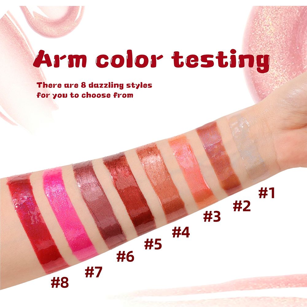 8 Colors Moisturizing Lip Gloss