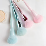 4 colors single extra large loose powder/cheek makeup brush