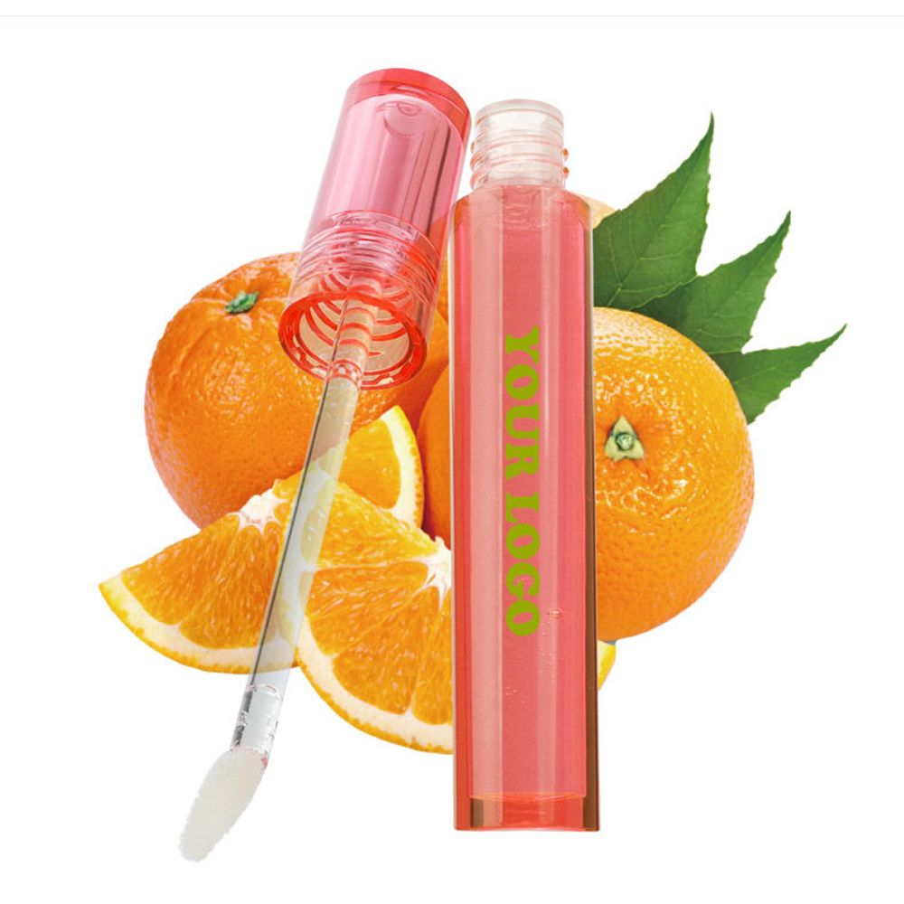 6 Colors Vegetarian Fruit Flavor Lip Oil Anti-drying Moisturizing