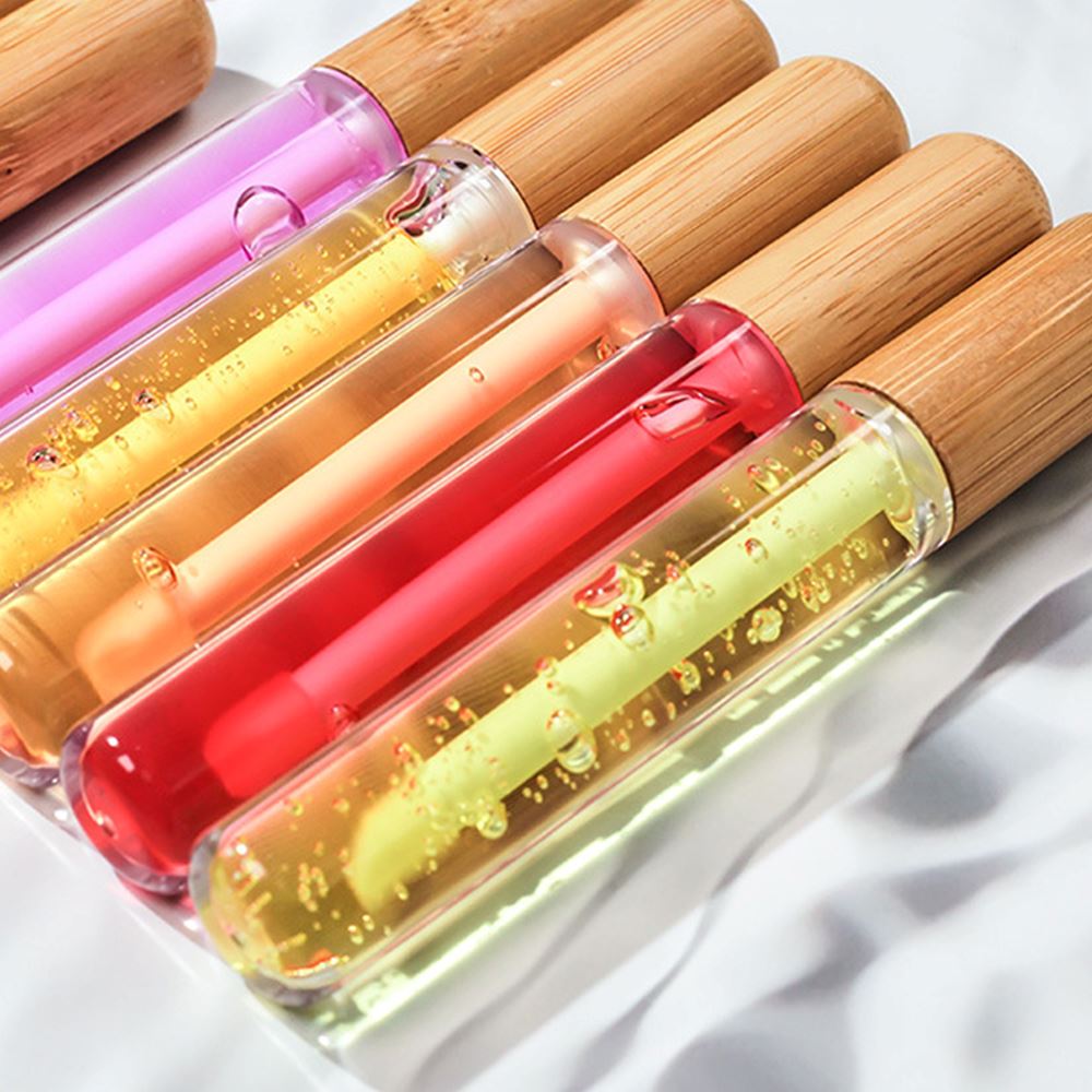 10-Color Lip Care Vegan Fruit Moisturizing Lip Oil