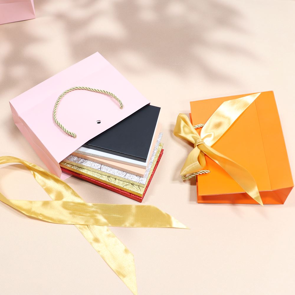 8 colors extra small ribbon gift bag/cosmetic bag/shopping bag 【30PCS】