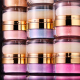 10 Colors Of High-gloss Glitter Powder (With Mirror)