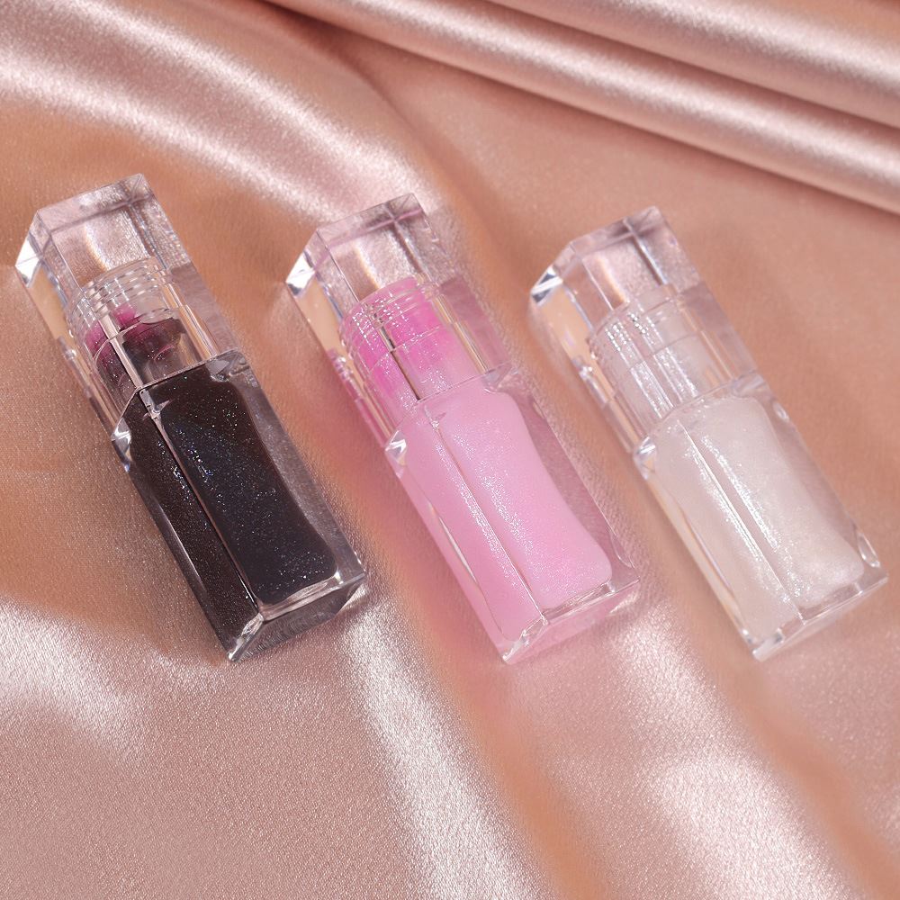 3-color Glitter Lip Oil/Temperature-changing Lip Oil