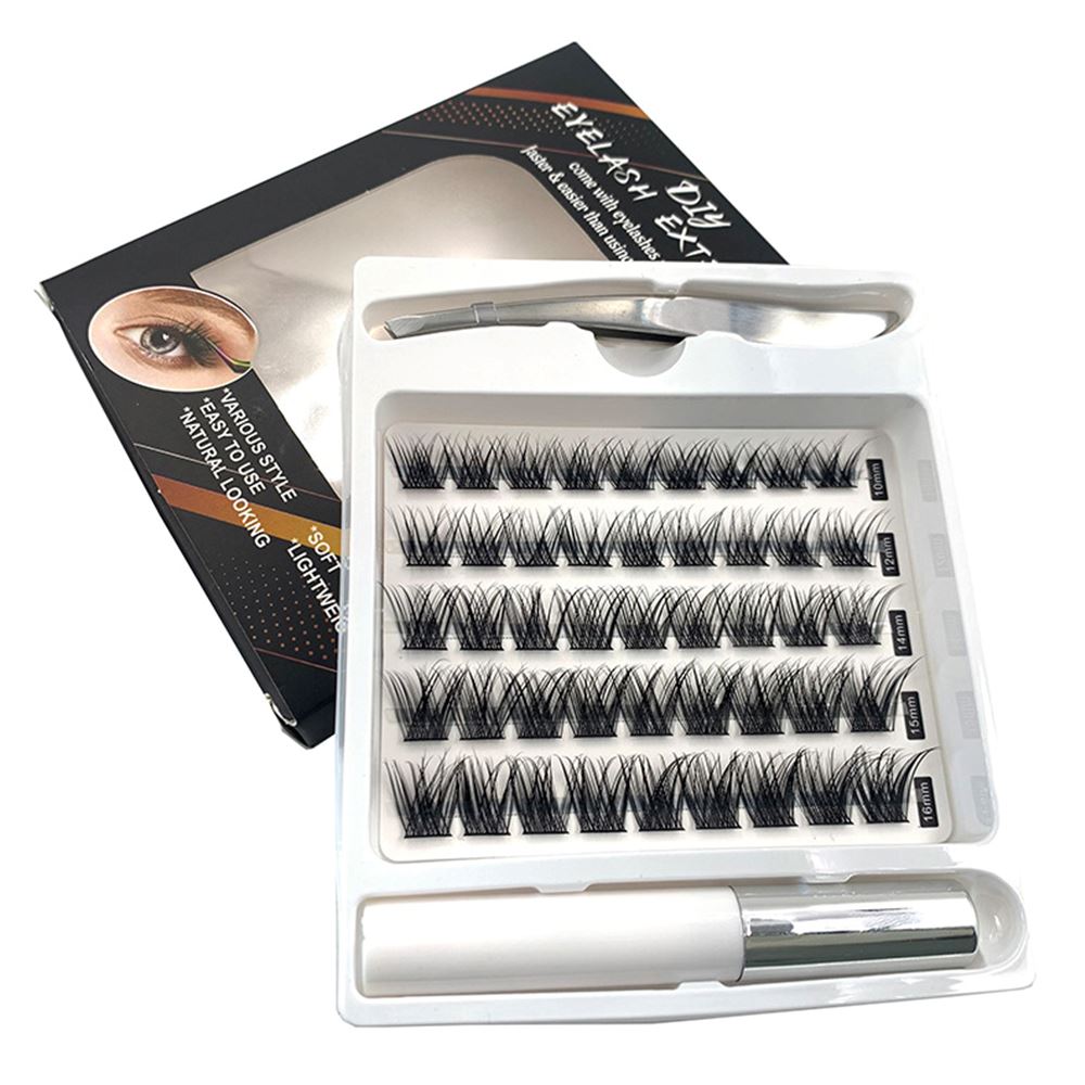 DIY Eyelash Set Curly Ultra Soft Single Cluster Eyelashes