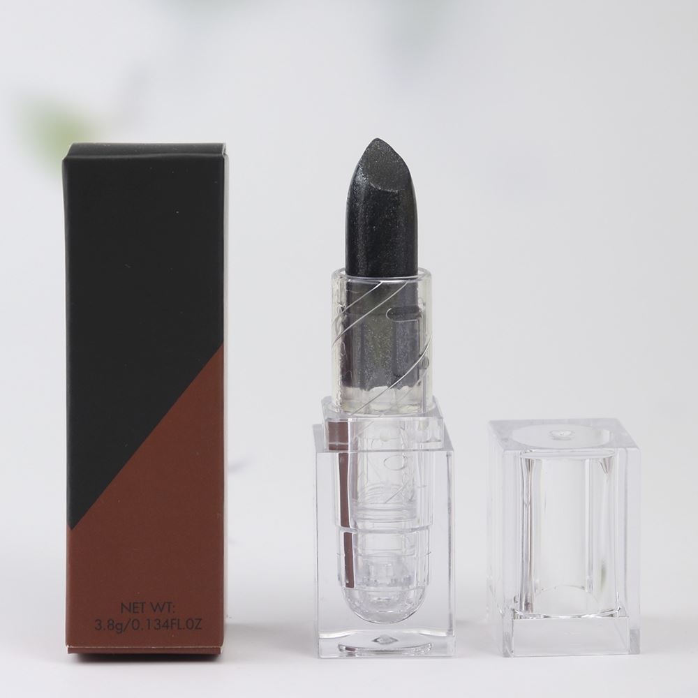 10 Colors Black Glitter Matte Lipstick