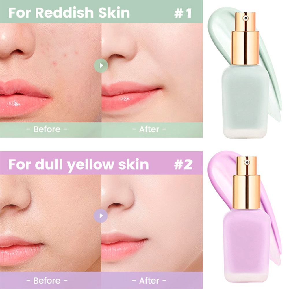 Purple And Green Refreshing Moisturizing Primer