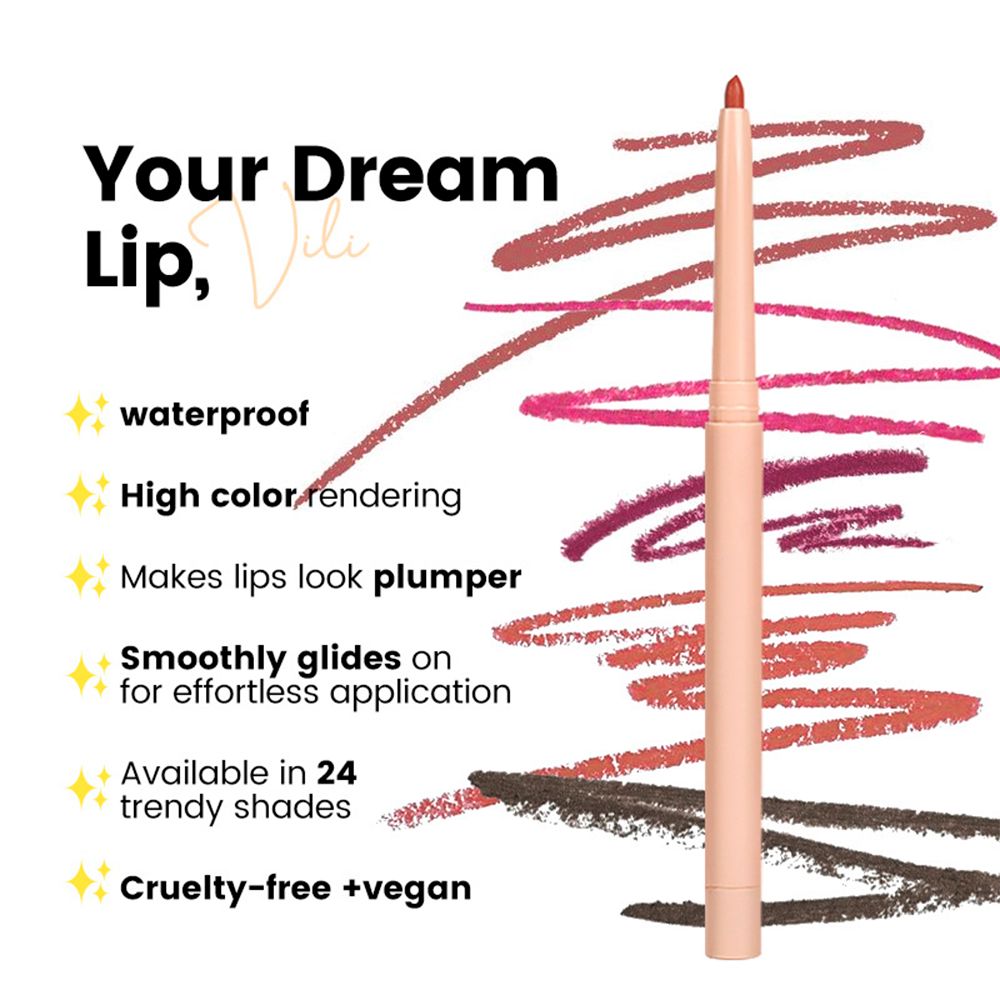 12 Colors Long-lasting Matte Waterproof Lip Liner