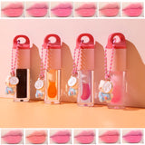12 Constellation Pendants Moisturizing Lip Gloss Lip Oil