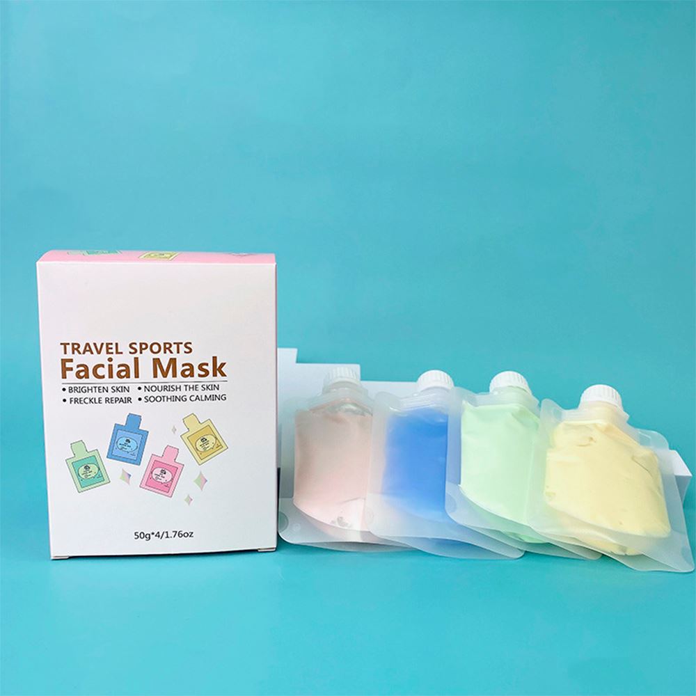 Mascarilla facial de barro 4 en 1