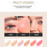 6 Colors Liquid Highlight Blush