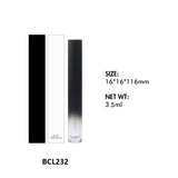 Tubos vacíos de lápiz labial líquido y brillo labial 01