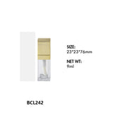 Tubos vacíos de lápiz labial líquido y brillo labial 01
