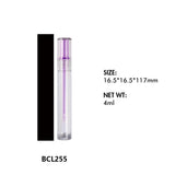 Tubos vacíos de lápiz labial líquido y brillo labial 01