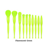 4 Styles, 10-Piece Makeup Brush Set