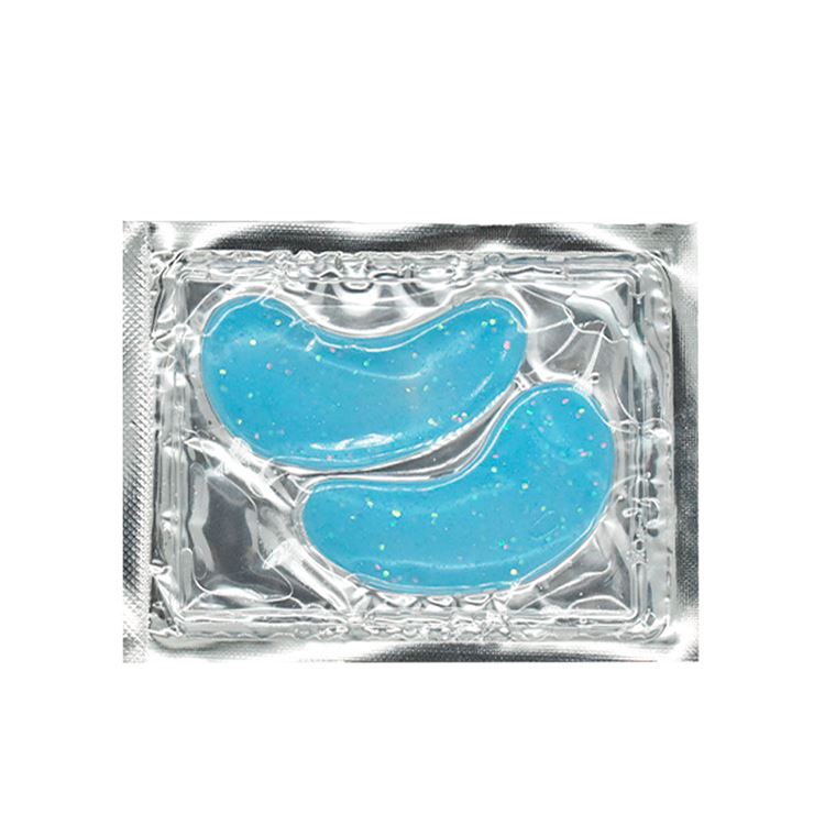 12 Farben straffende Kristall-Augenmaske zur Reduzierung von Augenfalten Kollagen-Augenmaske