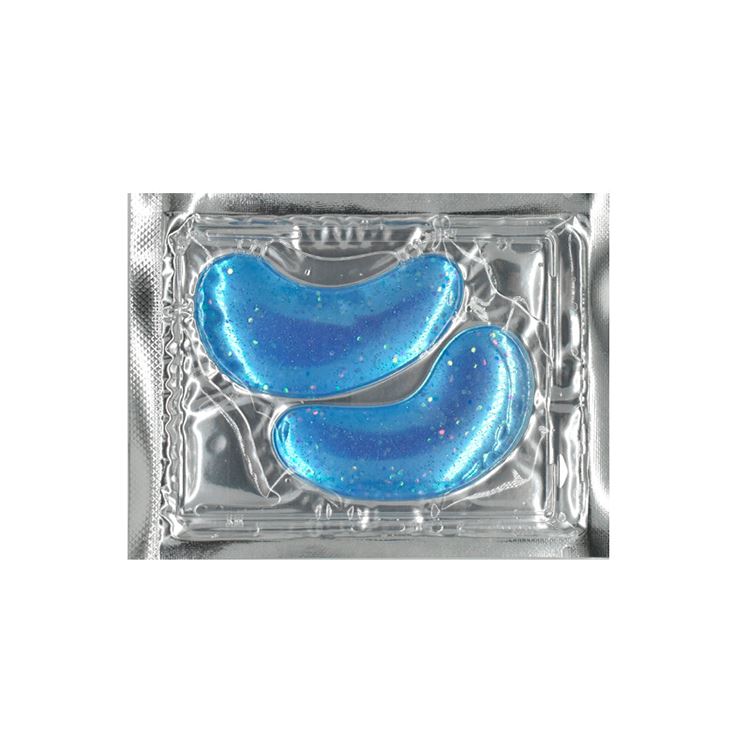 12 Farben straffende Kristall-Augenmaske zur Reduzierung von Augenfalten Kollagen-Augenmaske