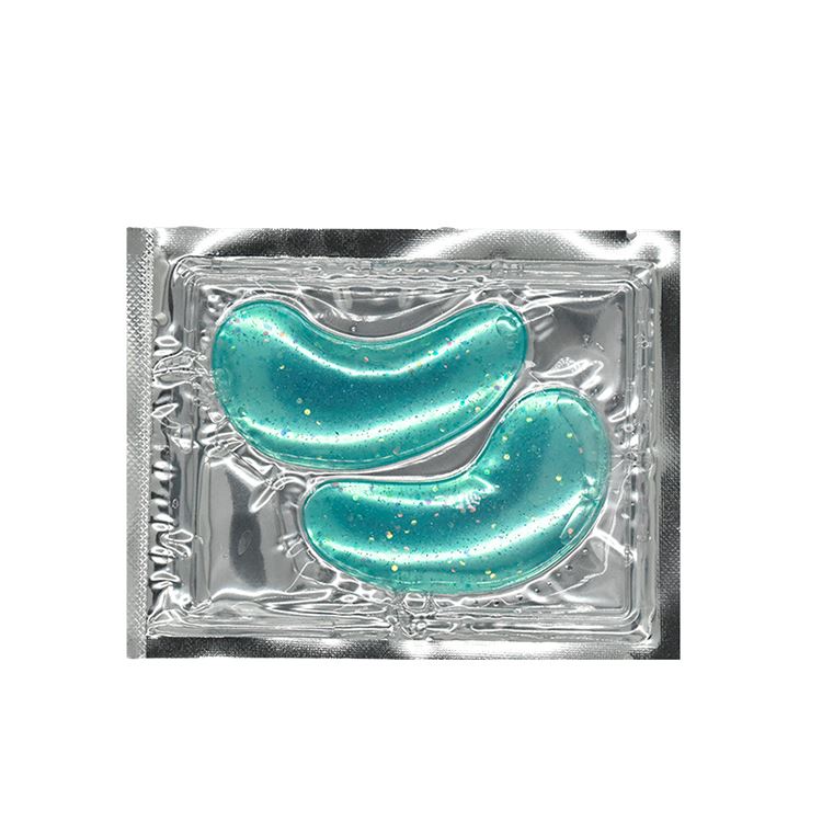 12 Farben straffende Kristall-Augenmaske zur Reduzierung von Augenfalten Kollagen-Augenmaske