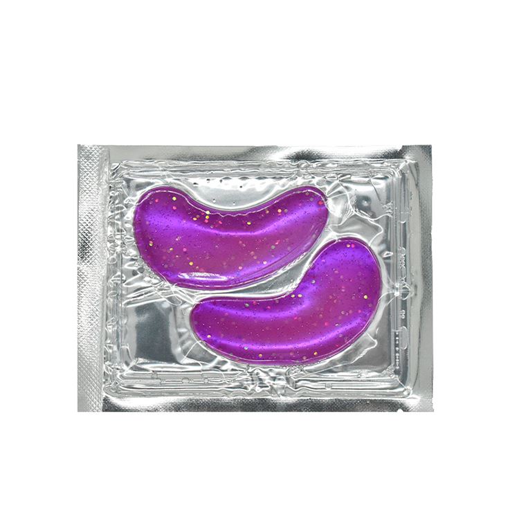 12 Farben straffende Kristall-Augenmaske zur Reduzierung von Augenfalten Kollagen-Augenmaske