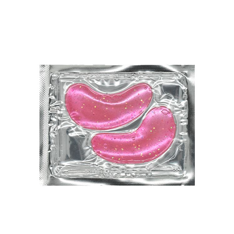 12 Farben straffende Kristall-Augenmaske zur Reduzierung von Augenfalten Kollagen-Augenmaske