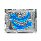 Mascarilla de hidrogel para ojos con 12 colores de estrellas para reducir las arrugas y las ojeras.