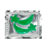 Mascarilla de hidrogel para ojos con 12 colores de estrellas para reducir las arrugas y las ojeras.