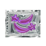 Mascarilla de hidrogel para ojos con 12 colores de estrellas para reducir las arrugas y las ojeras.