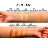 Base de maquillaje en barra, corrector en barra y contorno en barra de 9 colores de doble punta