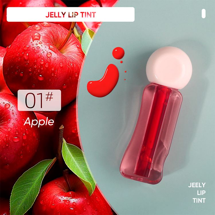 4 Colors Lip Cheek Eye Shadow 3 In 1 Fruit Juice Lip Stain
