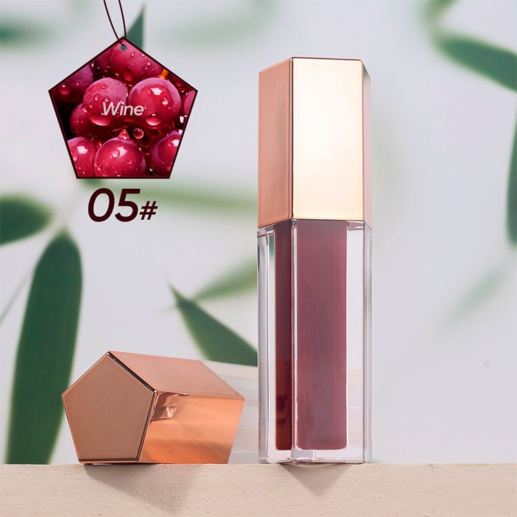 8 Colors Fruity Water Glass Lip Gloss
