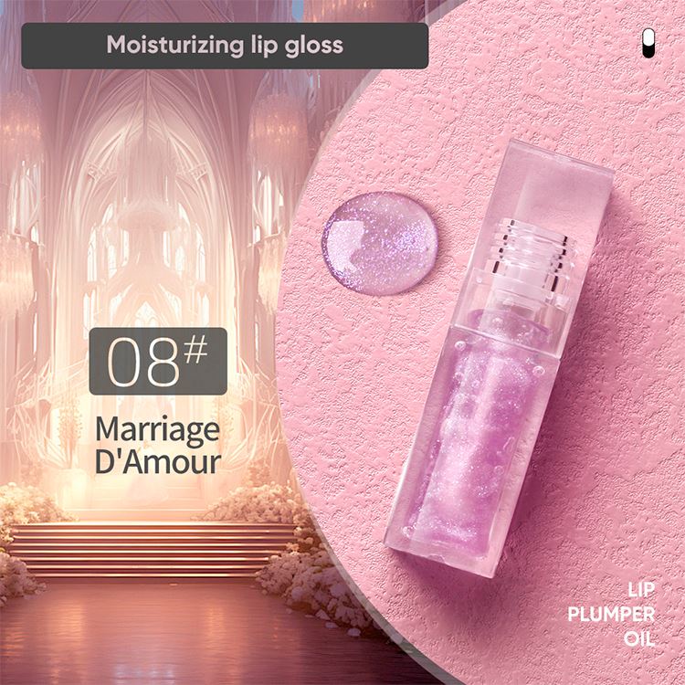 13 Color Fruit Flavor Lip Oil/Temperature Change Lip Gloss