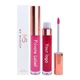 Brillo de labios de tubo redondo con tapa dorada de 34 colores (#23-#34)