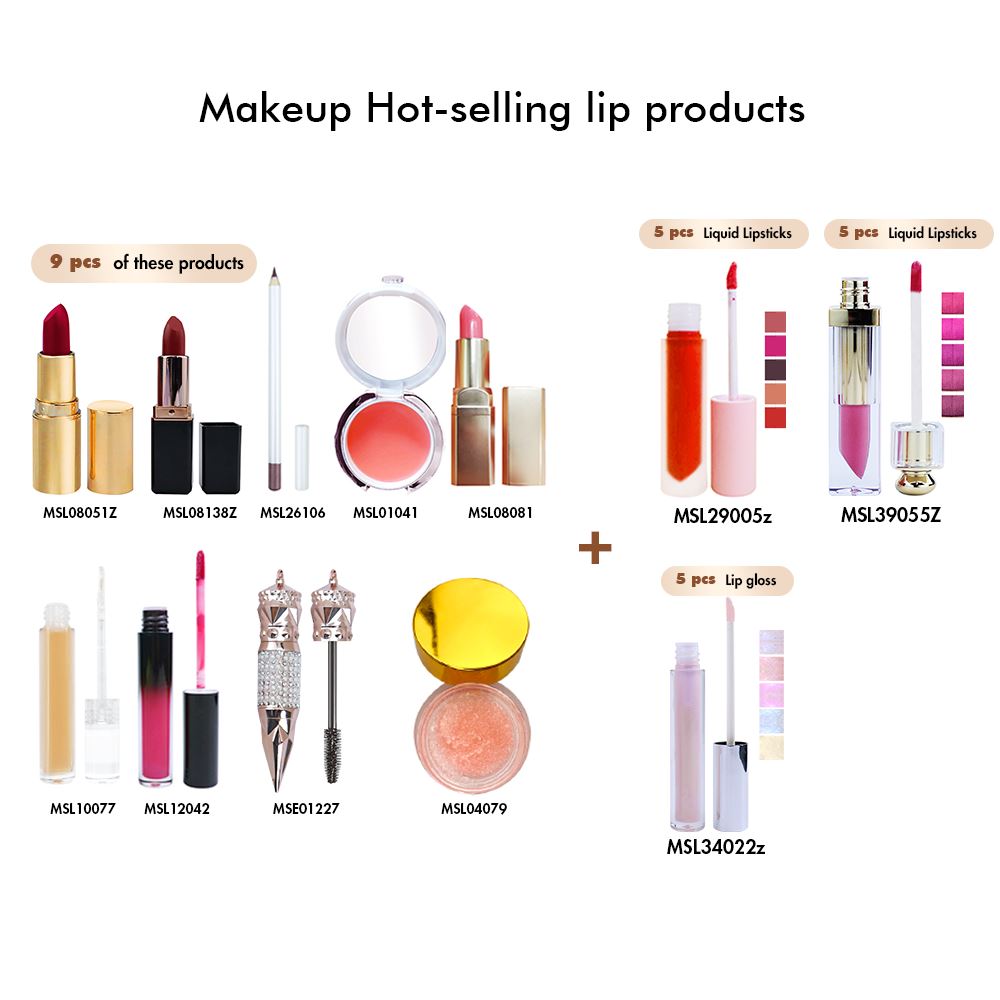 【Free Shipping】Sample Set of 211Pcs All kinds of Full Set Makeup Hot-selling products B