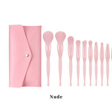 4 Styles, 10-Piece Makeup Brush Set
