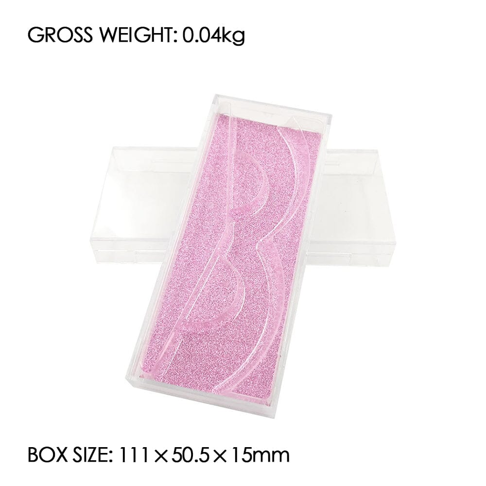 A Pair Of Transparent Eyelash Boxes