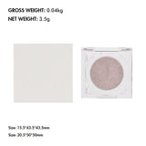 4 Colors Single Color Eye Shadow Pearl Shimmer