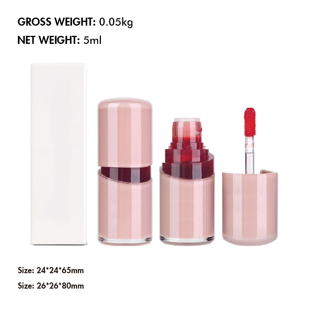 4 Colors  Moisturizing Peel Off Lip Tint Custom Logo Lip Gloss Long Lasting Waterproof Liquid Matte Gloss