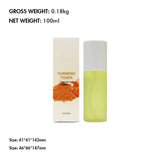 Tónico hidratante e iluminador de cúrcuma