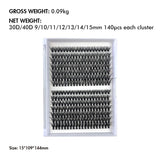 30d/40d/DIY False Eyelashes/Soft/Thick/Curly