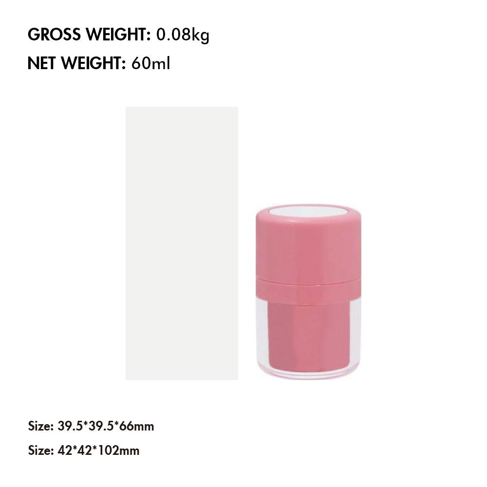 6-color Oil-control Waterproof Blush Powder (With Mirror)