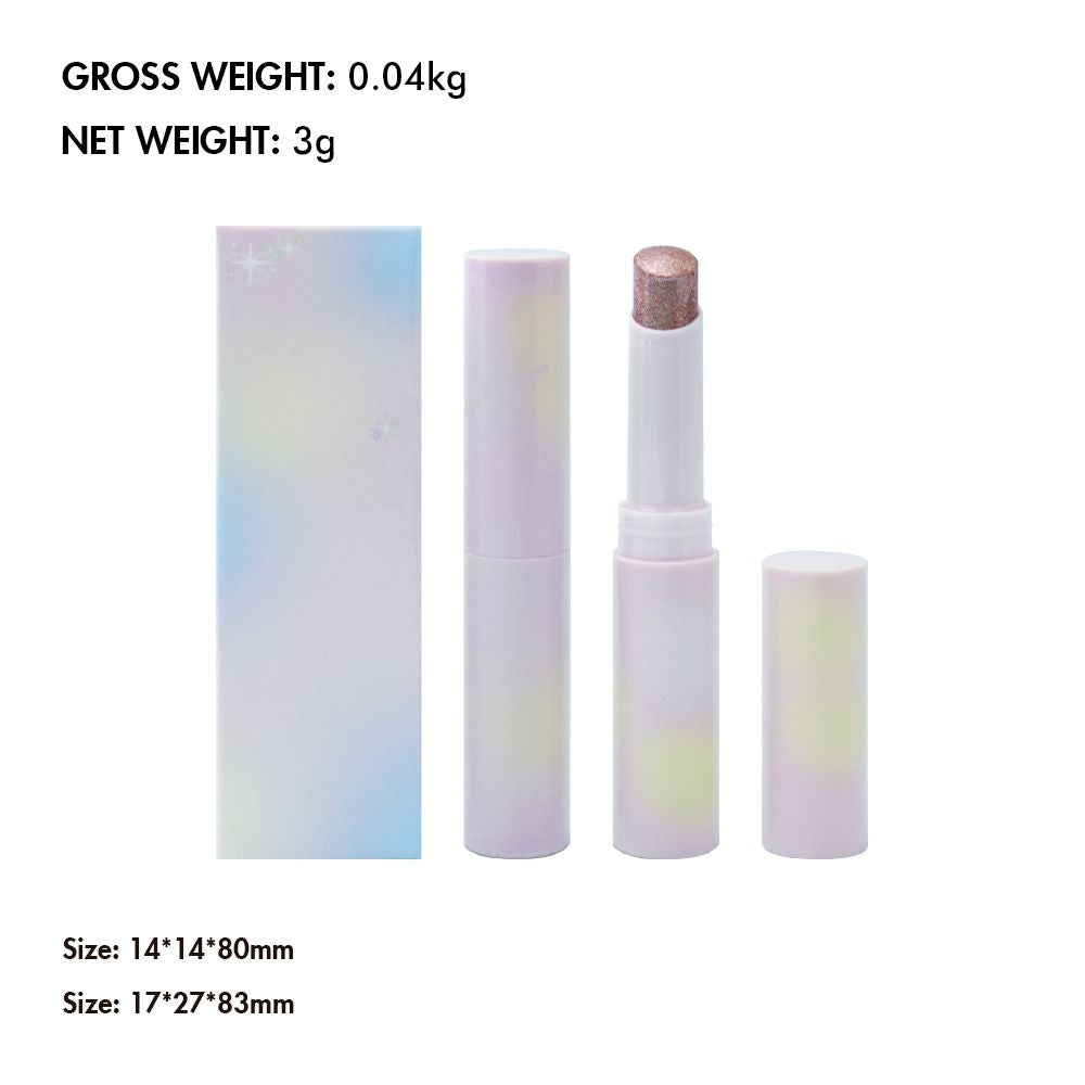 6 Colors Jelly Highlighter Eyeshadow Stick