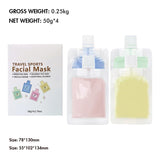 Mascarilla facial de barro 4 en 1