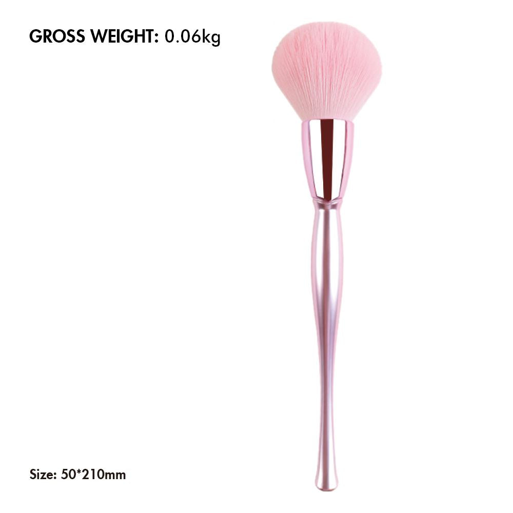4 colors single extra large loose powder/cheek makeup brush