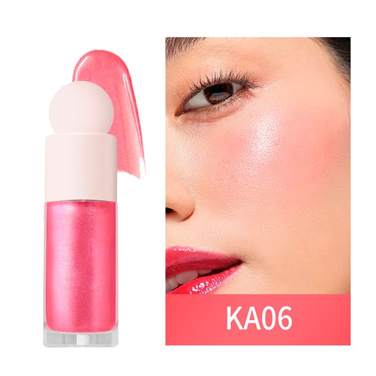6 Colors Liquid Highlight Blush